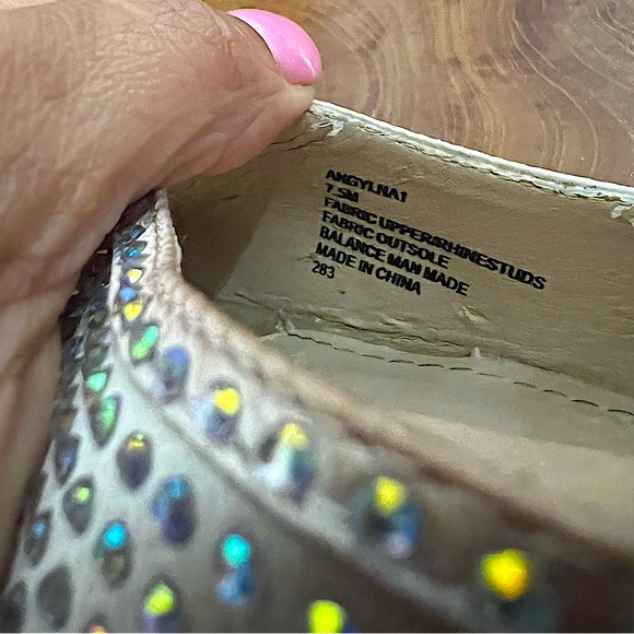 Gold Ankle T-Strap Open-Toe Steve Madden Stiletto Platforms - Picture 6 of 13